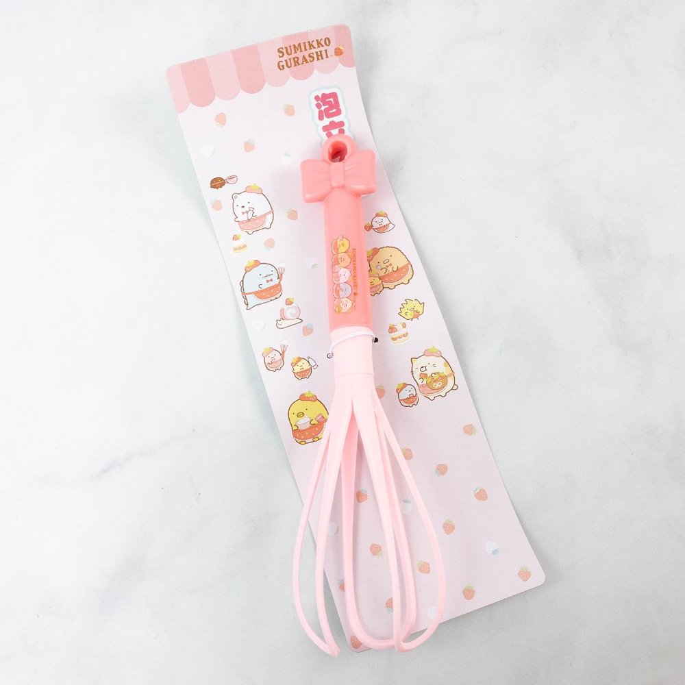 Sanrio San-X Sumikko Gurashi Strawberry Fair Silicone Whisk